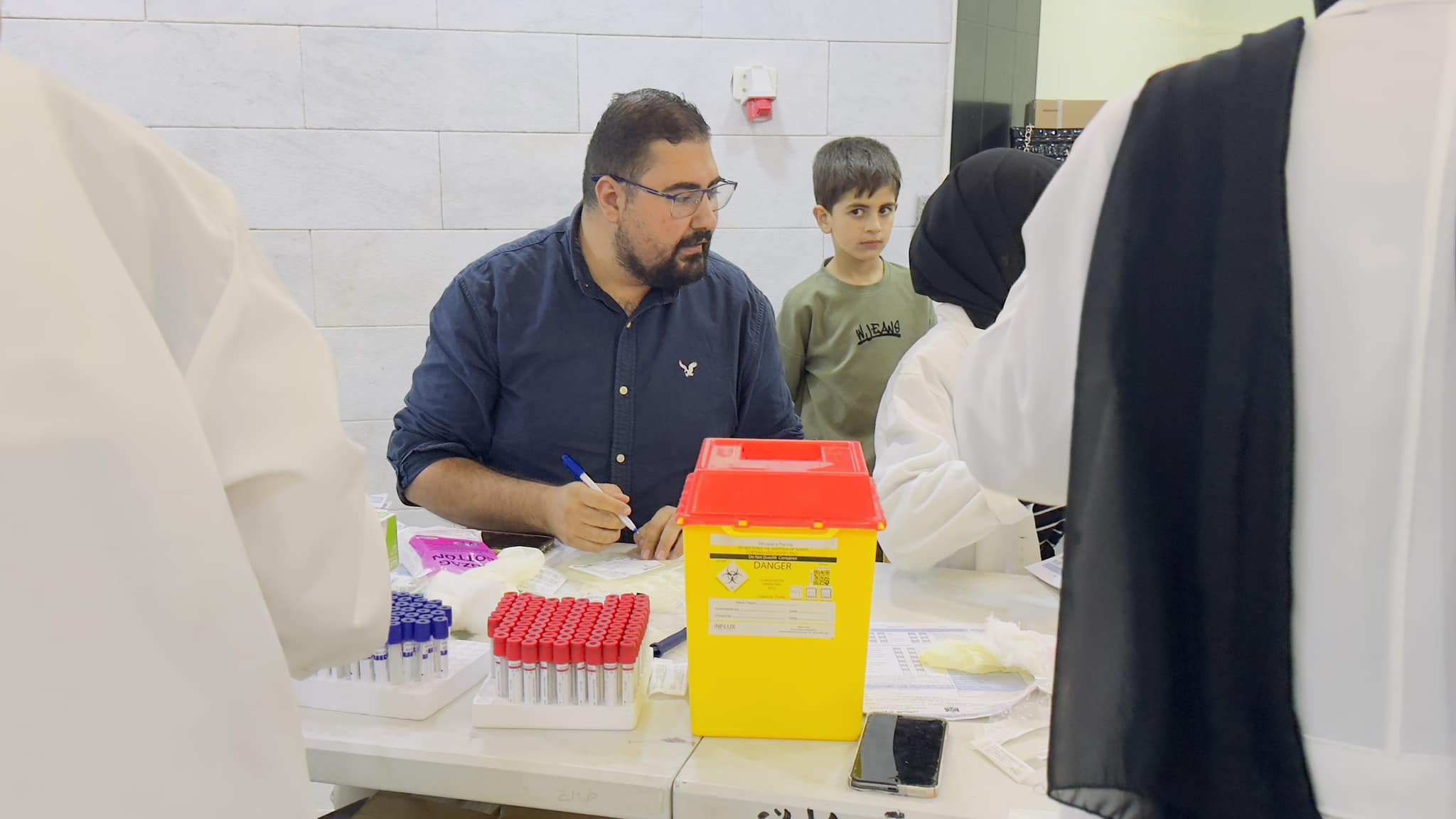 حملة التبرع بالدم لأهلنا في قطاع غزّة …
